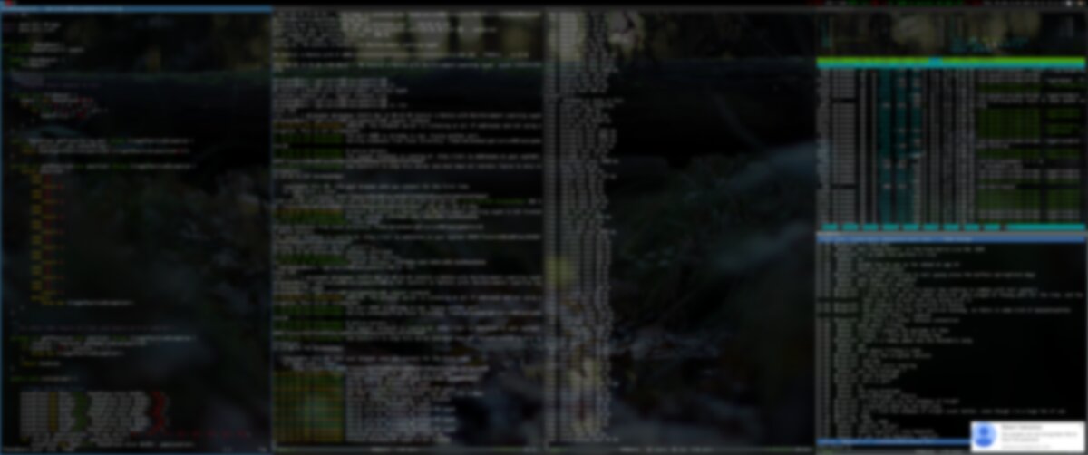 i3 tiling window manager, 2017